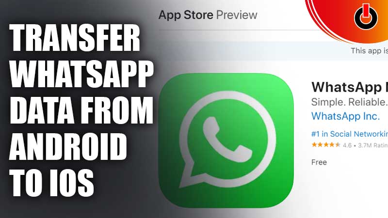 Transfer WhatsApp data