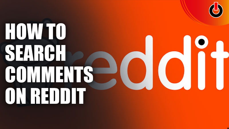 Search Comments on Reddit