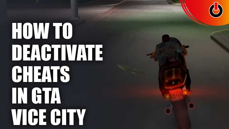 How To Deactivate Cheats In GTA Vice City