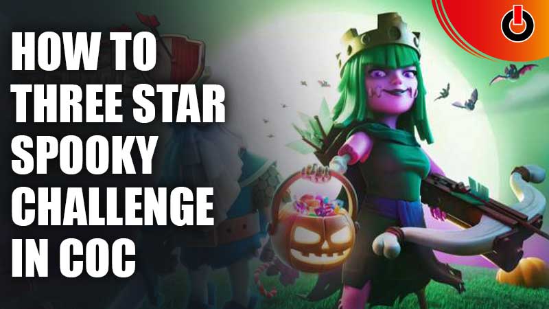 Three Star Spooky Challenge in Clash Of Clans