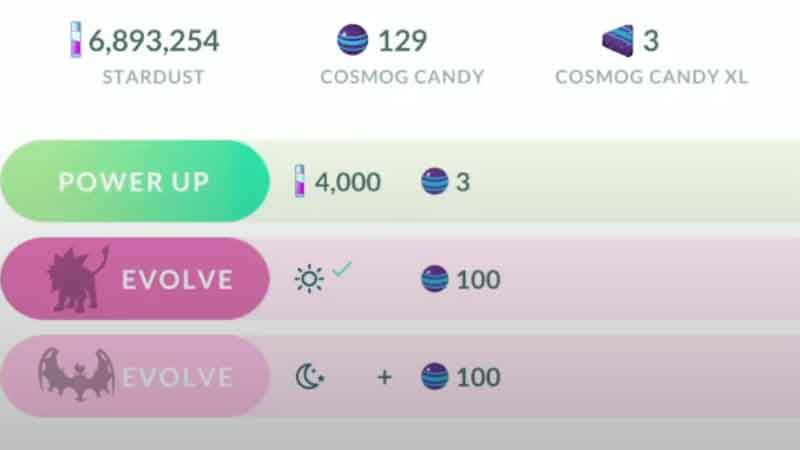 Will you evolve Comsoem into Solgaleo or Lunala in Pokemon GO