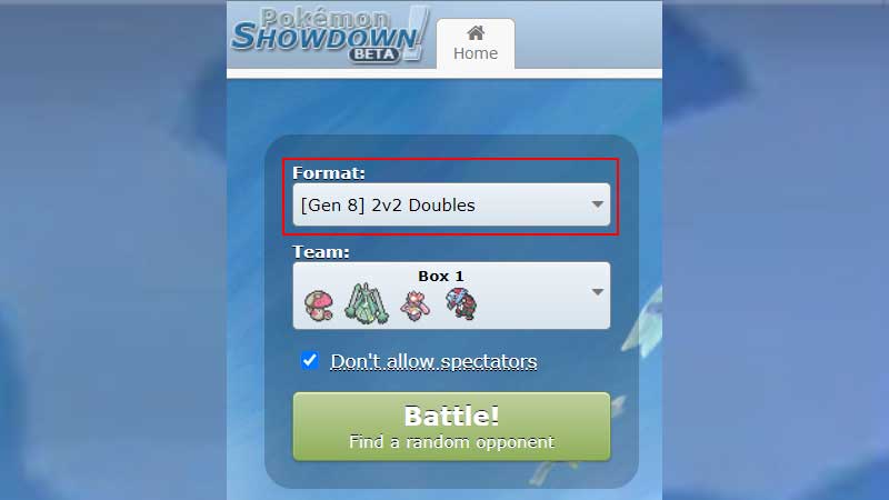 Pokemon-Showdown-2v2-Format