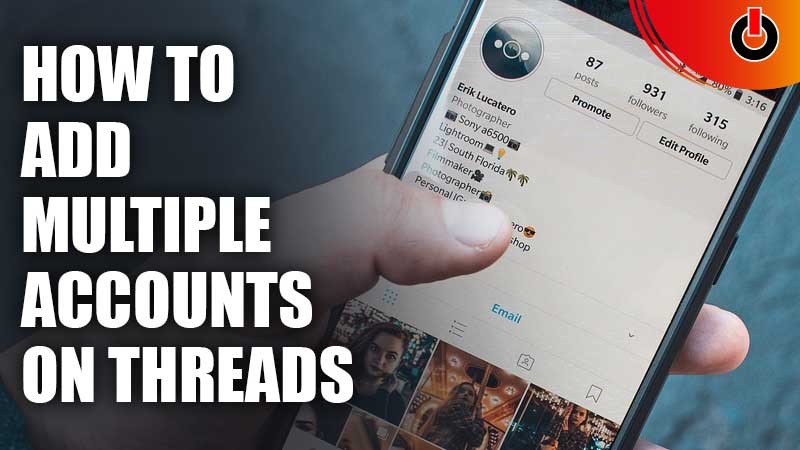 how to add multiple accounts on threads