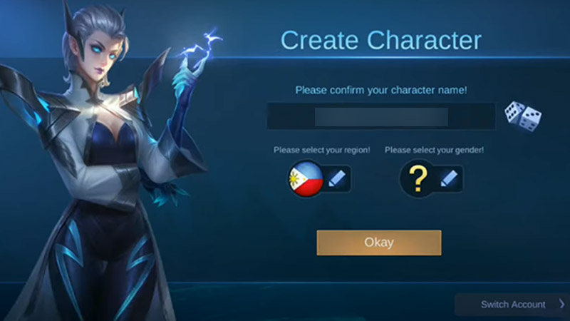 how to create new mobile legends account without clearing data